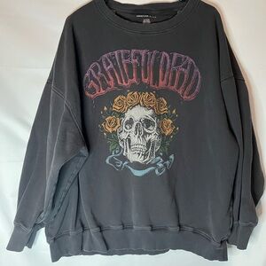 American Eagle Outfitters Black American Eagle Sweatshirt